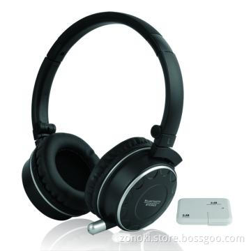 2.4G wireless headset use for PC,MOBILE,TV,iPad,iPhone